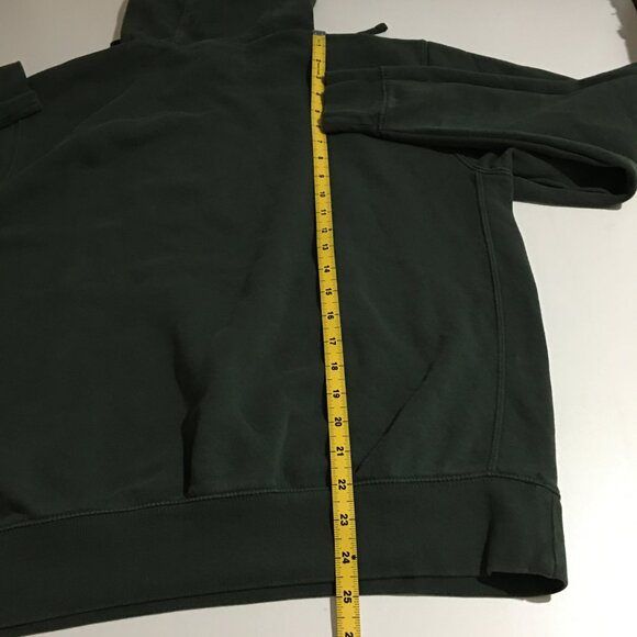 Nike Outlined Just Do It Mens medium Green Sweatshirt Hoodie - Picture 10 of 10